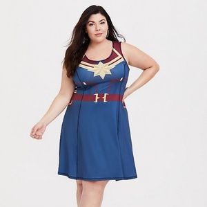 Size 1 captain marvel her universe skater dress
